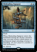 {R} Misleading Signpost [Wilds of Eldraine Commander][WOC 011]