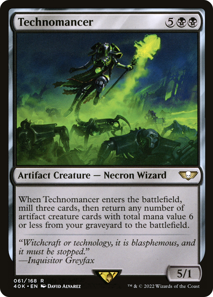 {R} Technomancer [Universes Beyond: Warhammer 40,000][40K 061]