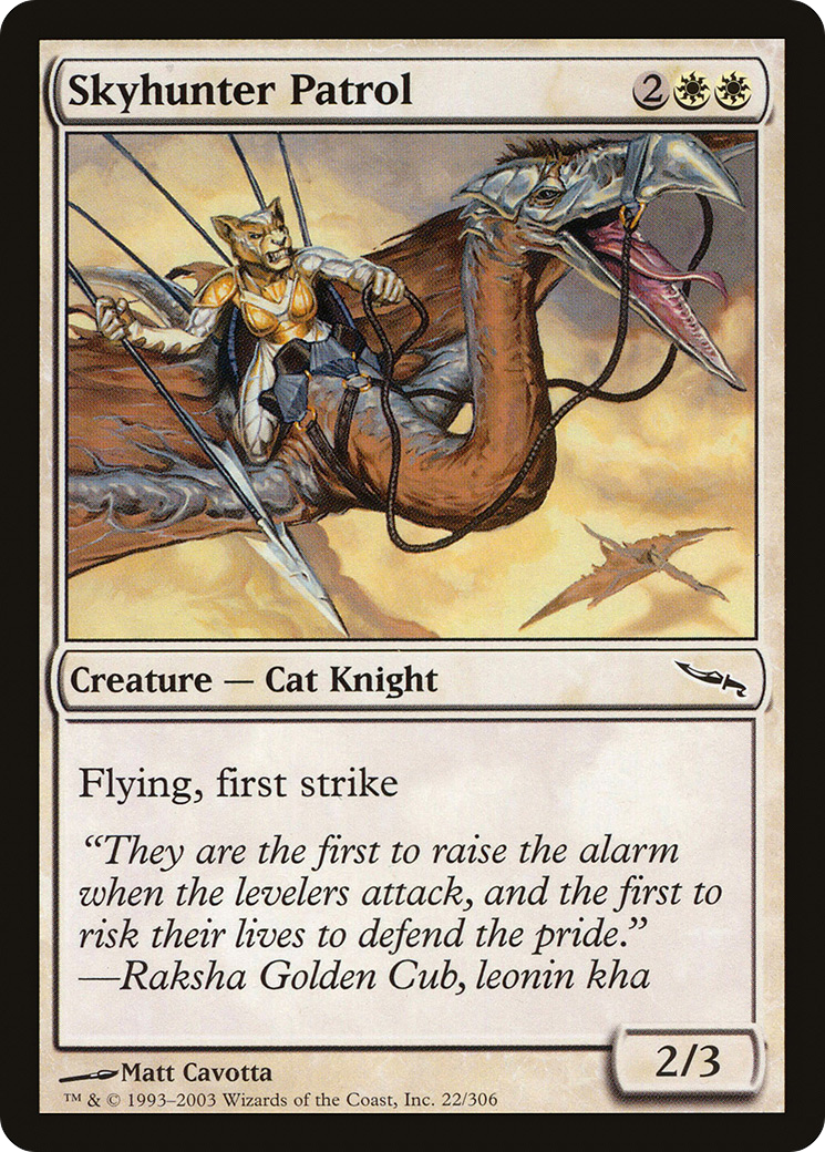 {C} Skyhunter Patrol [Mirrodin][MRD 022]