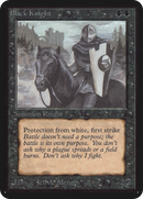 {C} Black Knight [Alpha Edition][LEA 094]