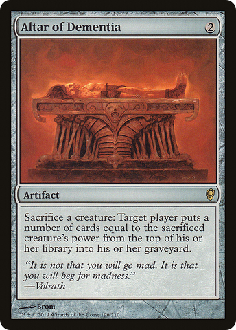 {R} Altar of Dementia [Conspiracy][CNS 196]
