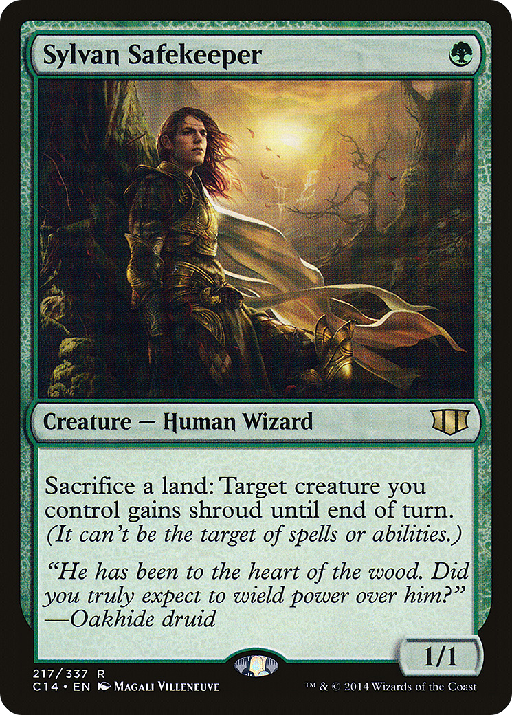 {R} Sylvan Safekeeper [Commander 2014][C14 217] - Misty Mountain Games