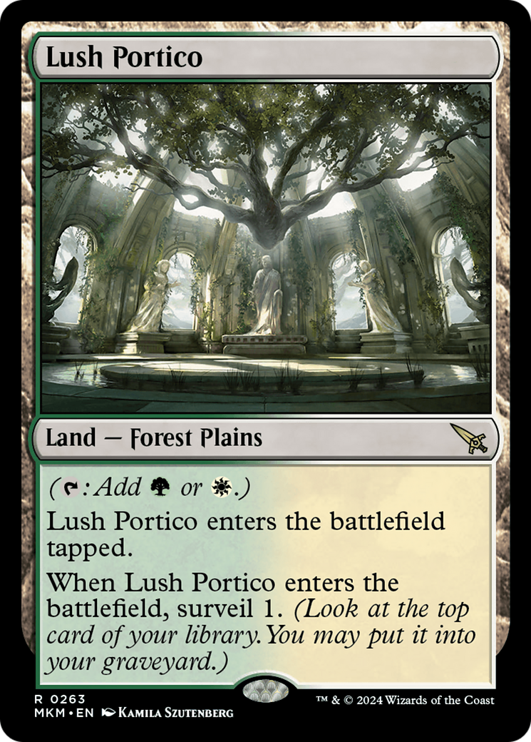 {@R} Lush Portico [Murders at Karlov Manor][MKM 263]