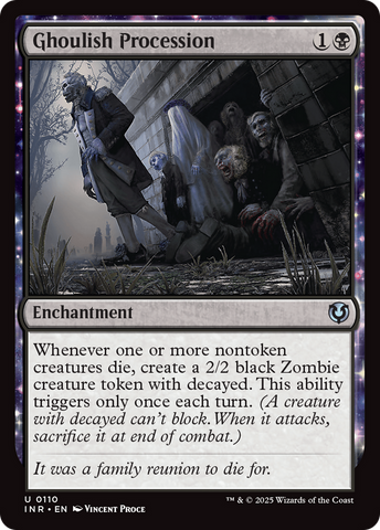 {C} Ghoulish Procession [Innistrad Remastered][INR 110]