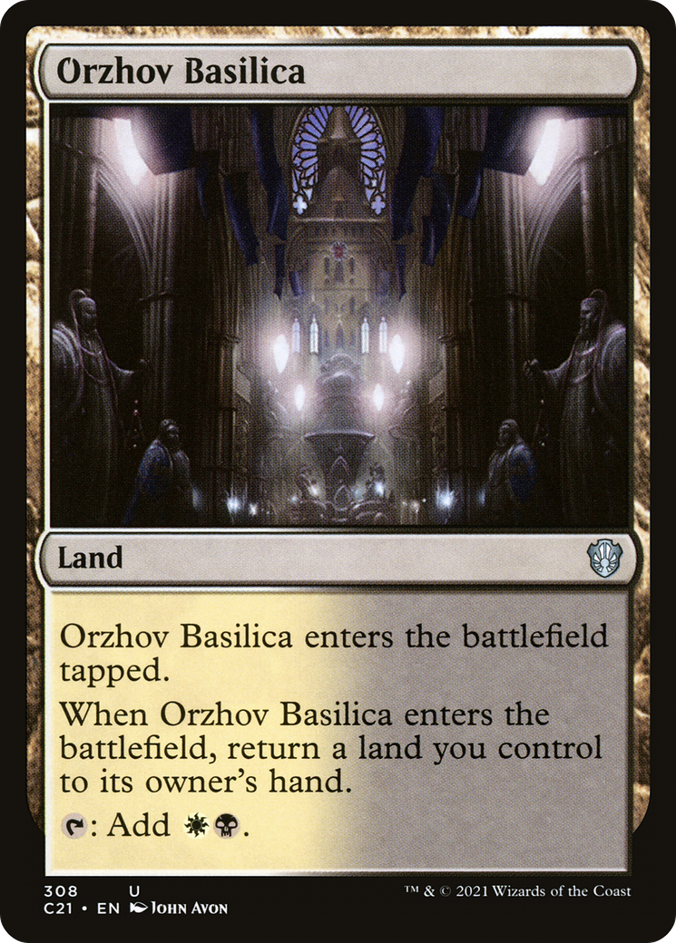 {C} Orzhov Basilica [Commander 2021][C21 308]