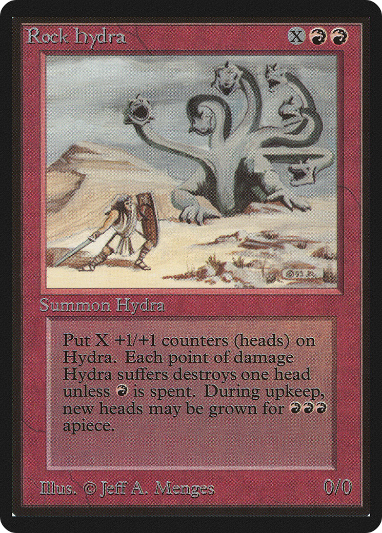 {R} Rock Hydra [Beta Edition][LEB 172]