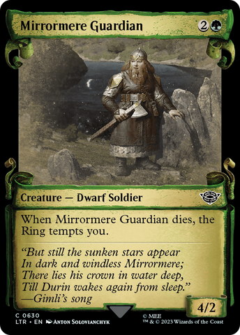 {C} Mirrormere Guardian [The Lord of the Rings: Tales of Middle-Earth Showcase Scrolls][LTR 630]