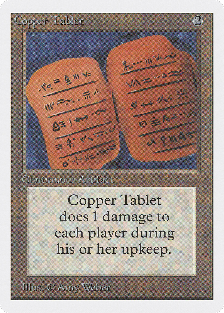 {C} Copper Tablet [Unlimited Edition][2ED 239]