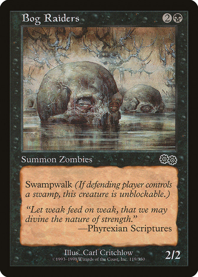{C} Bog Raiders [Urza's Saga][USG 119]