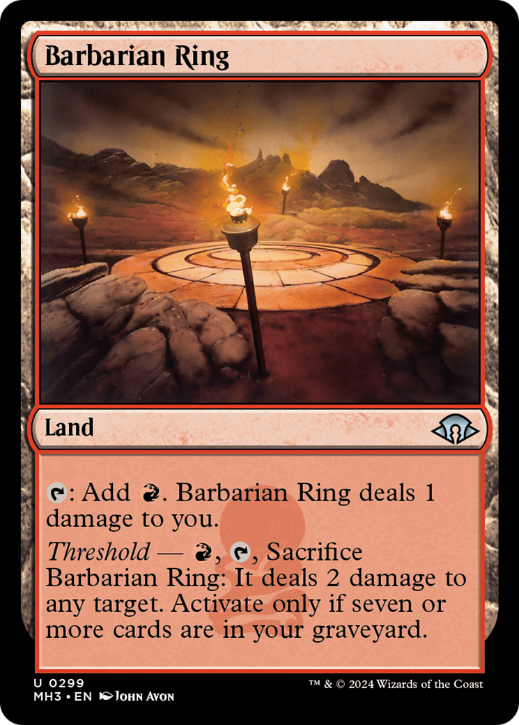 {C} Barbarian Ring [Modern Horizons 3][MH3 299]