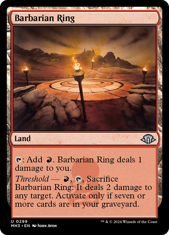 {C} Barbarian Ring [Modern Horizons 3][MH3 299]