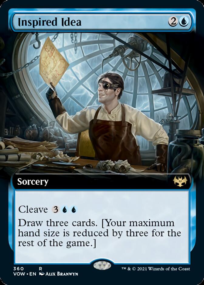 {R} Inspired Idea (Extended Art) [Innistrad: Crimson Vow][VOW 360]