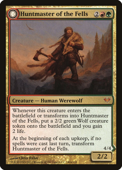 {R} Huntmaster of the Fells // Ravager of the Fells [Dark Ascension][DKA 140] - Misty Mountain Games