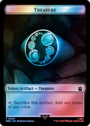 {T} Human Noble // Treasure (0063) Double-Sided Token (Surge Foil) [Doctor Who Tokens][TWHO 39//63]