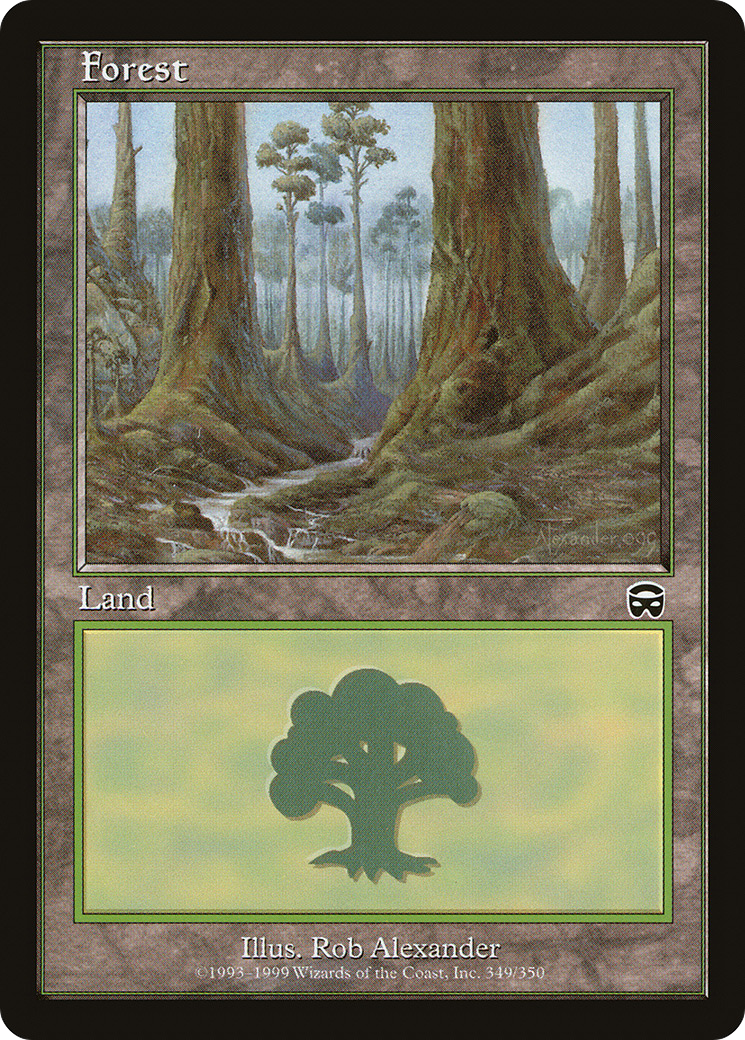 {B}[MMQ 349] Forest (349) [Mercadian Masques]
