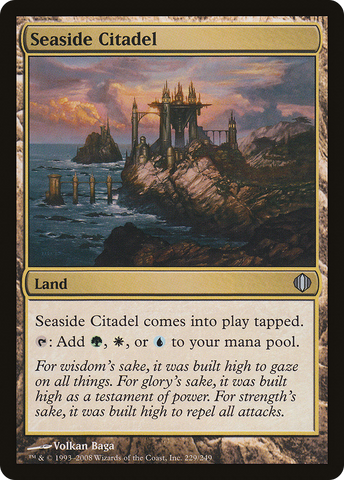 {C} Seaside Citadel [Shards of Alara][ALA 229]