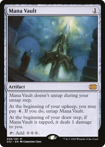 {R} Mana Vault [Double Masters 2022][2X2 308]