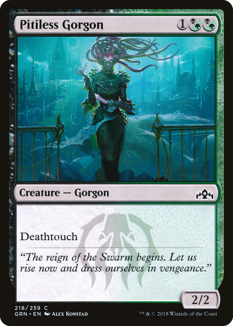 {C} Pitiless Gorgon [Guilds of Ravnica][GRN 218]