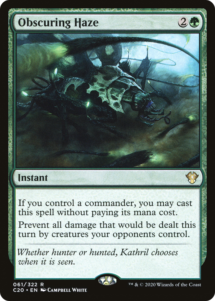 {R} Obscuring Haze [Commander 2020][C20 061]