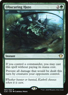{R} Obscuring Haze [Commander 2020][C20 061]