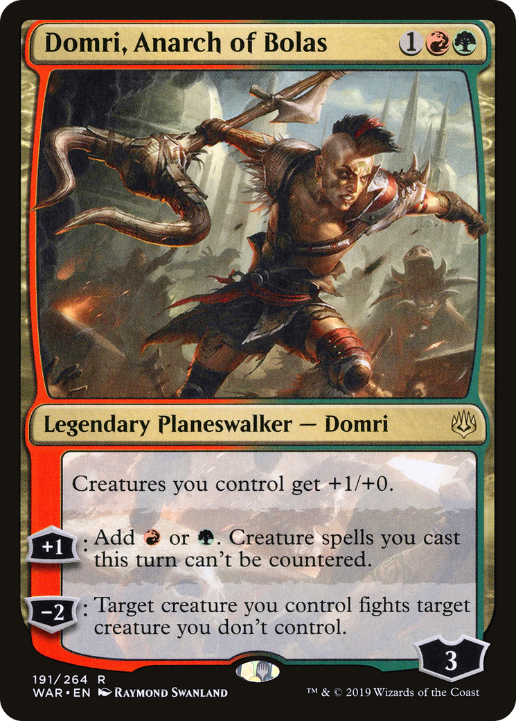 {R} Domri, Anarch of Bolas [War of the Spark][WAR 191] - Misty Mountain Games