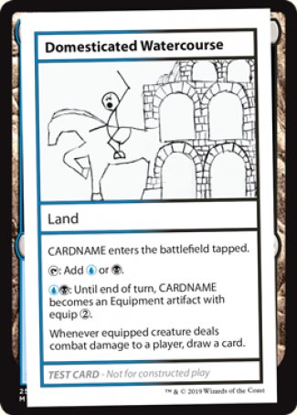 {R} Domesticated Watercourse (2021 Edition) [Mystery Booster Playtest Cards][CMB1 114]