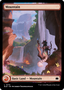 {B} Mountain (0274) [Bloomburrow][BLB 274]