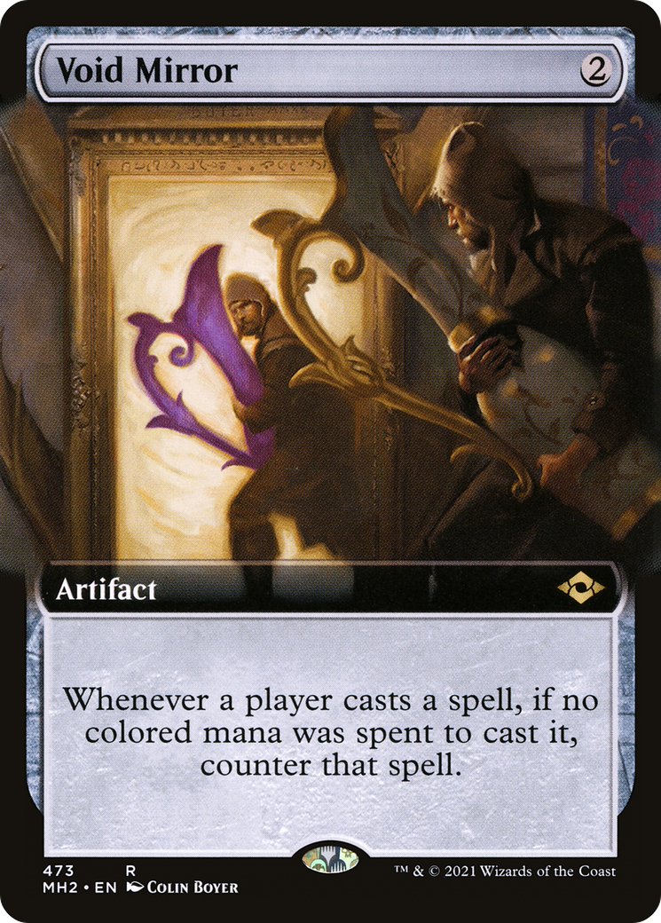 {R} Void Mirror (Extended Art): (Extended Art) [Modern Horizons 2] [MH2 473]