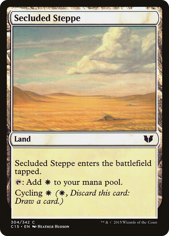 {C} Secluded Steppe [Commander 2015][C15 304]