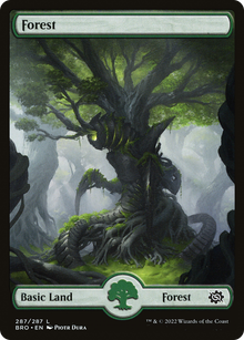 {B}[BRO 287] Forest (287) - Full Art [The Brothers War]