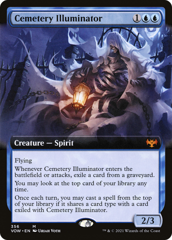 {R} Cemetery Illuminator (Extended Art) [Innistrad: Crimson Vow][VOW 356]