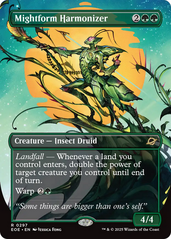 {@@ EOE R} Mightform Harmonizer (Borderless) [Edge of Eternities][EOE 297]