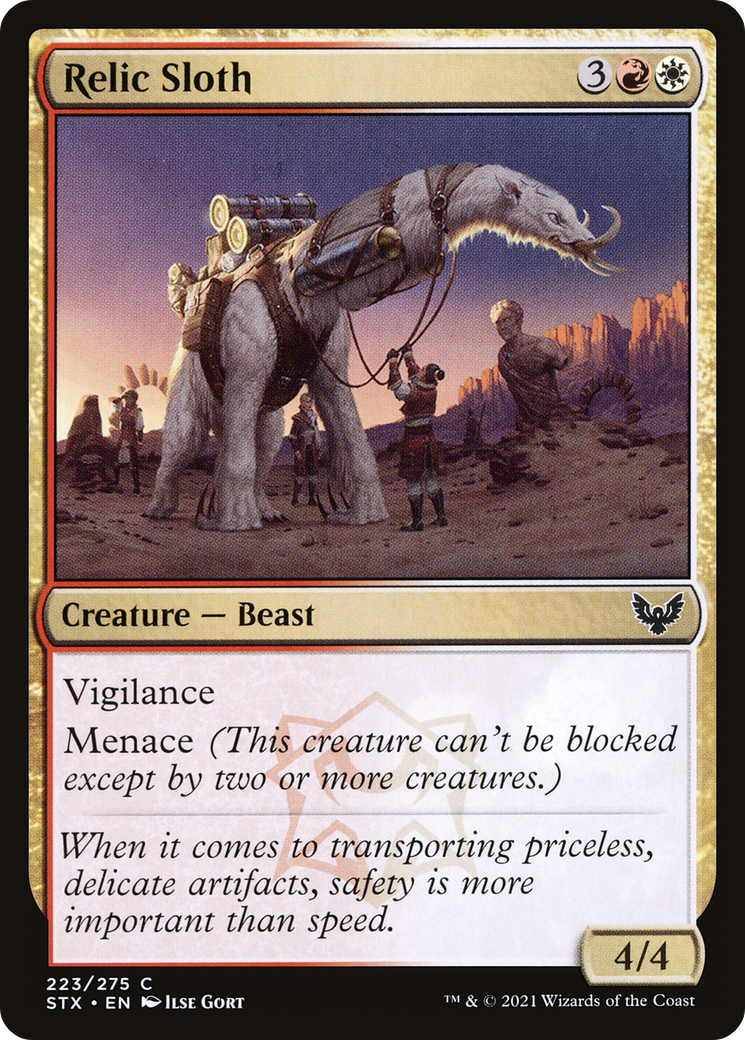 {C} Relic Sloth [Strixhaven: School of Mages][STX 223]