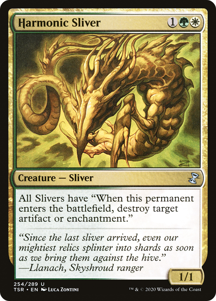 {C} Harmonic Sliver [Time Spiral Remastered][TSR 254]