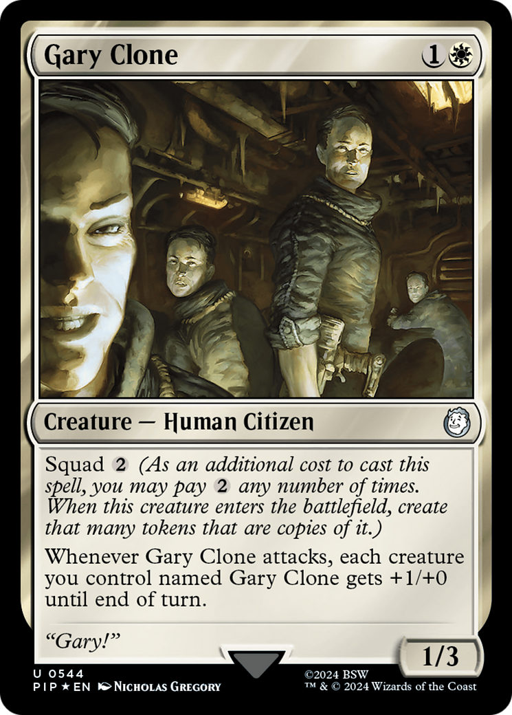 {C} Gary Clone (Surge Foil) [Fallout][PIP 544]