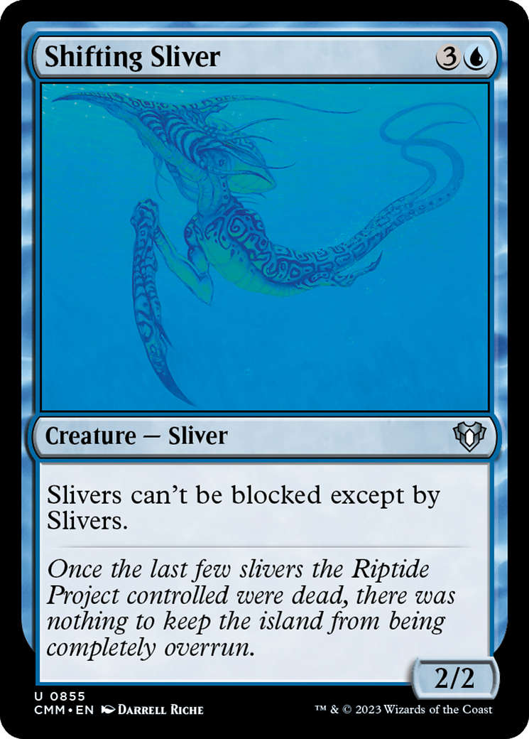 {C} Shifting Sliver [Commander Masters][CMM 855]