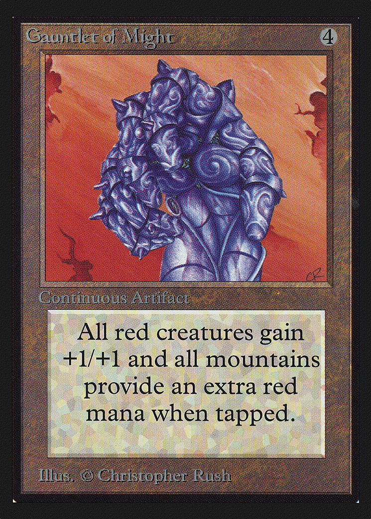 {R} Gauntlet of Might [CollectorsÃ¢Â€Â™ Edition][GB CED 245]