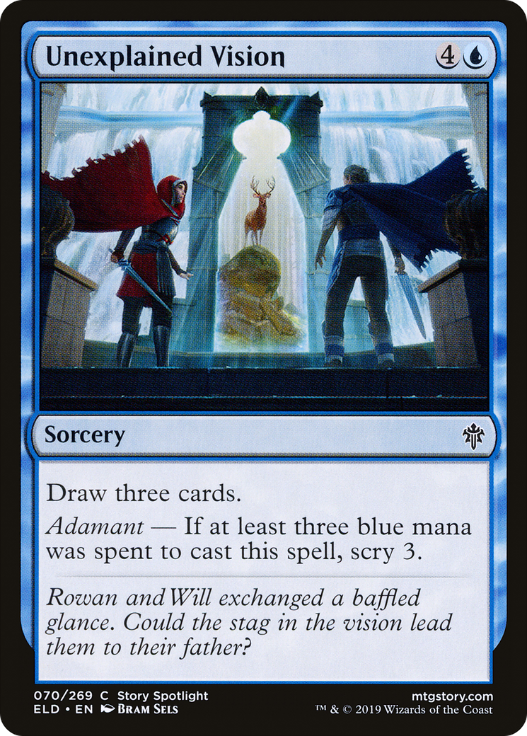 {C} Unexplained Vision [Throne of Eldraine][ELD 070]