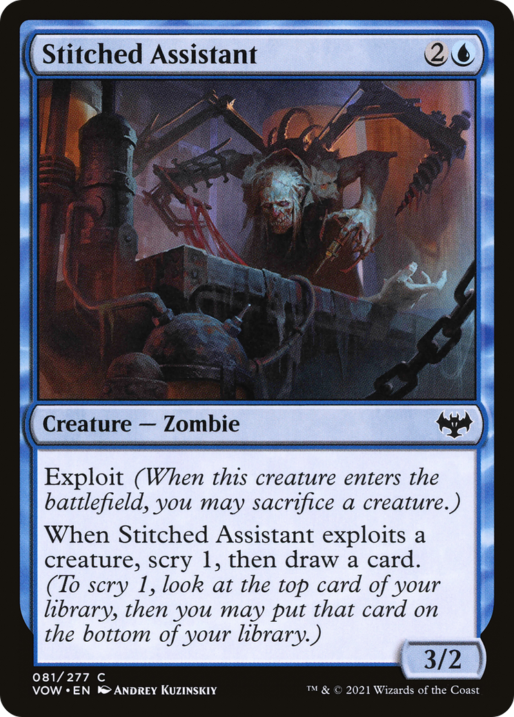 {C} Stitched Assistant [Innistrad: Crimson Vow][VOW 081]