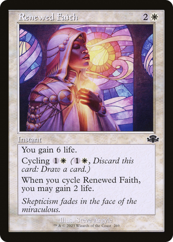 {C} Renewed Faith (Retro) [Dominaria Remastered][DMR 269]
