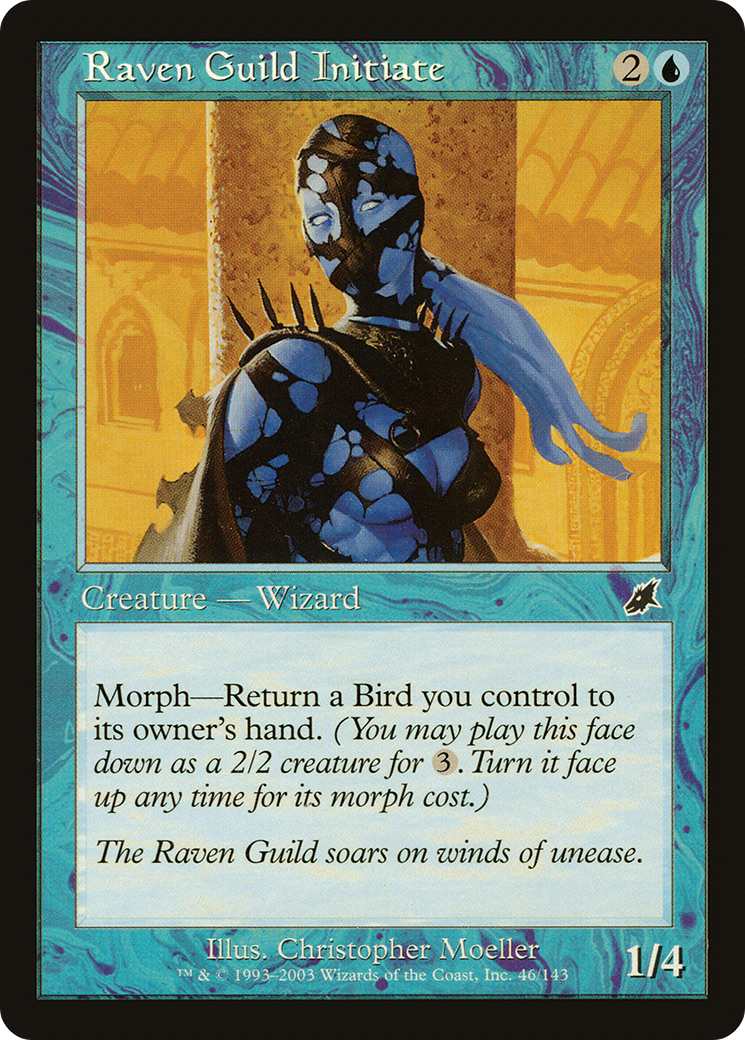 {C} Raven Guild Initiate [Scourge][SCG 046]