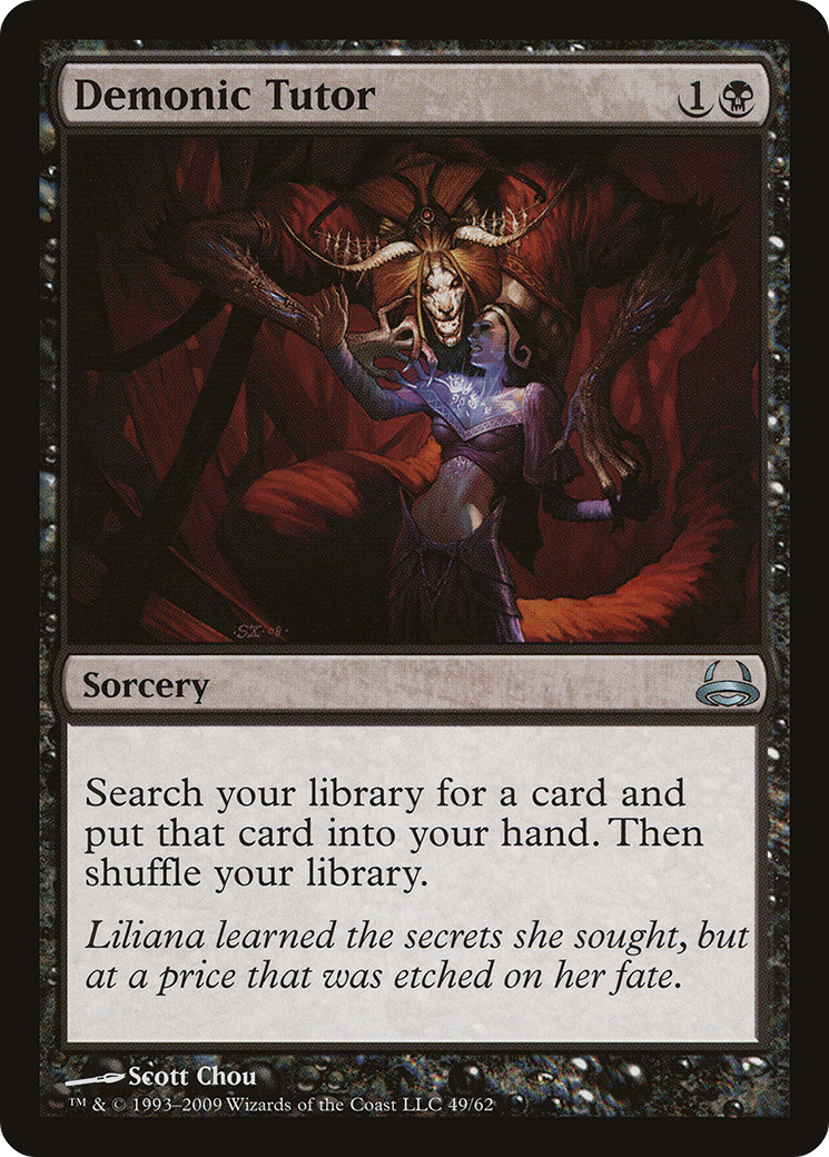 {C} Demonic Tutor [Duel Decks: Divine vs. Demonic][DDC 049]