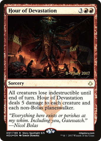 {R} Hour of Devastation [Hour of Devastation Prerelease Promos][PR HOU 097]