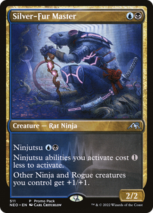 {C} Silver-Fur Master (Promo Pack) [Kamigawa: Neon Dynasty][PP NEO 511]