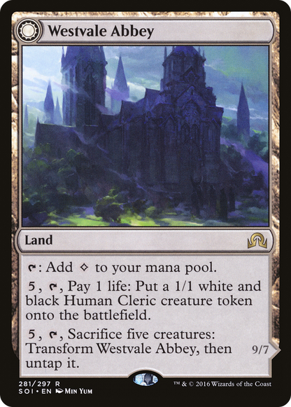 {R} Westvale Abbey // Ormendahl, Profane Prince [Shadows over Innistrad][SOI 281] - Misty Mountain Games