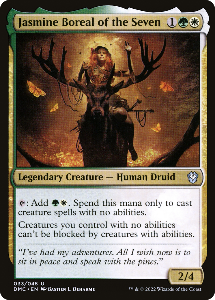 {C} Jasmine Boreal of the Seven [Dominaria United Commander][DMC 033]