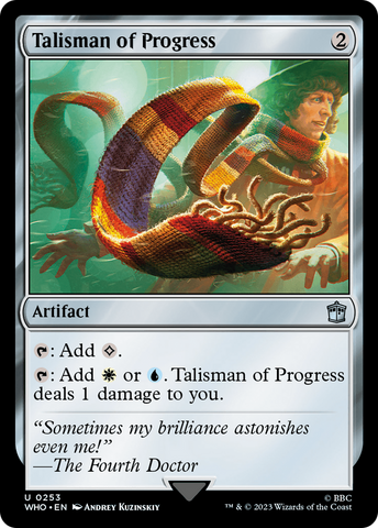{C} Talisman of Progress [Doctor Who][WHO 253]