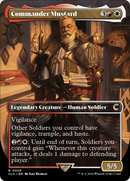 {R} Commander Mustard (Borderless) [Ravnica: Clue Edition][CLU 006]