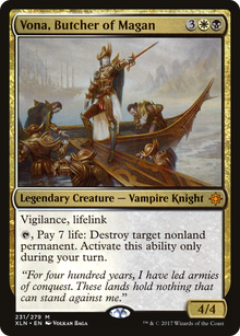 {R} Vona, Butcher of Magan [Ixalan][XLN 231]