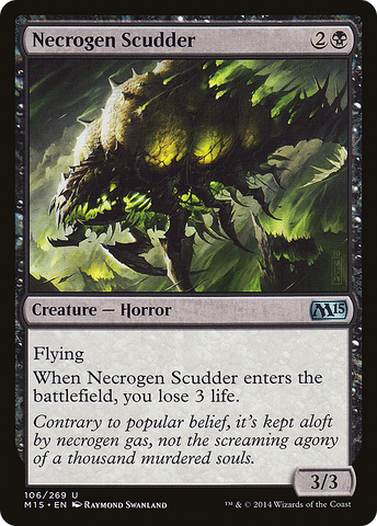 {C} Necrogen Scudder [Magic 2015][M15 106]